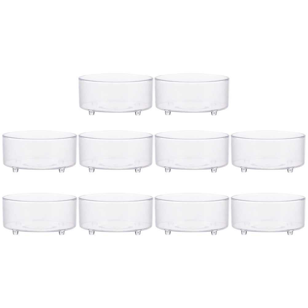 10Pcs Acrylic Reptile Food Dis - Water Dish Reptile のレビューと価格