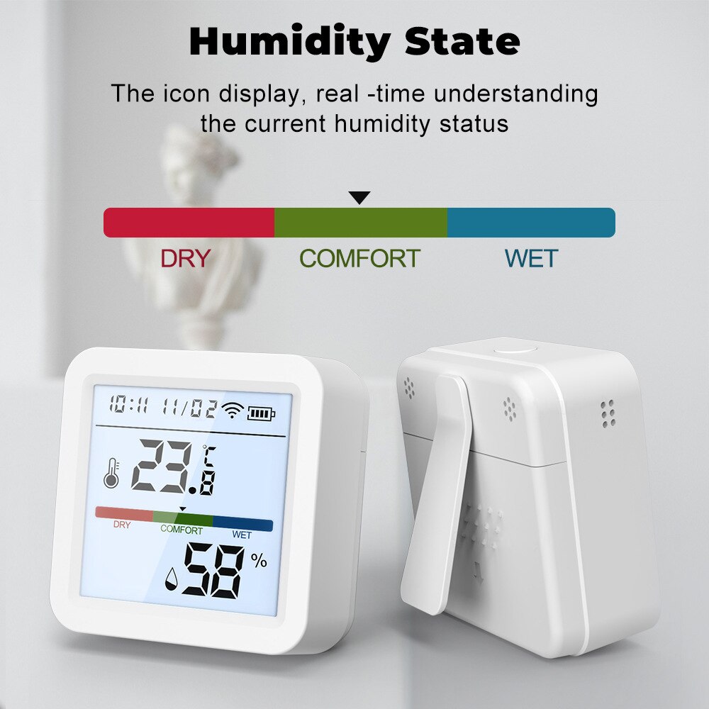 Tuya New WiFi Temperature Humi - Digital Hygrometer Probe のレビューと価格