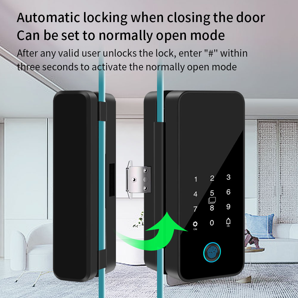 B16 Tuya APP Bluetooth Glass D - Glass Door Hinge のレビューと価格