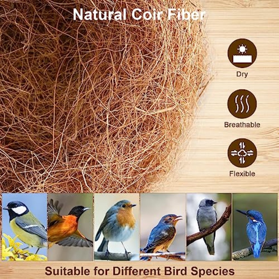 PCS Coconut Fiber for Bird Nes - Substrate Coconut Fiber のレビューと価格