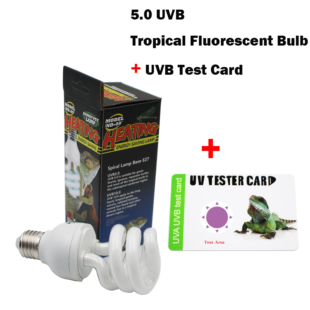 Reptile 5.0 UVB Lamp Bulb Ligh - Calcium Powder Reptile のレビューと価格