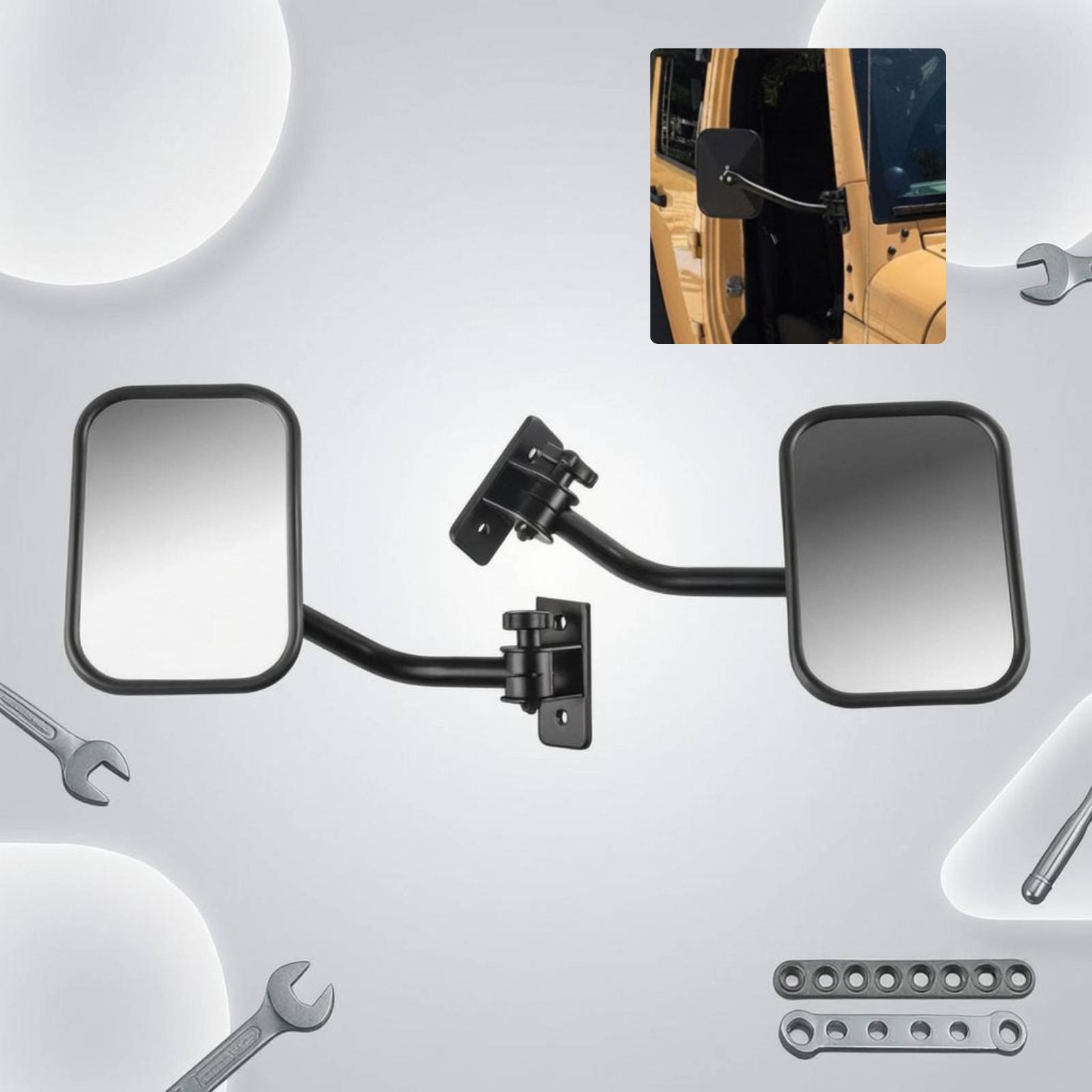 Specchietto Off Road Door Hing - Glass Door Hinge のレビューと価格