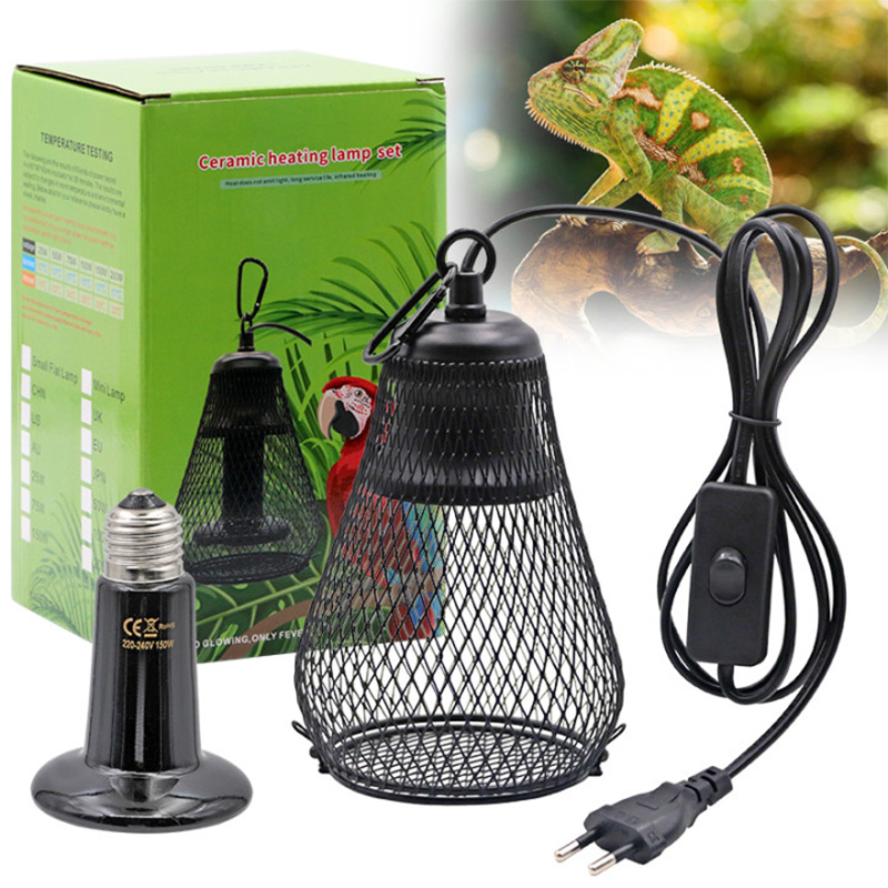 Pet Reptile Heat Lamp Shade In - Ceramic Heat Emitter のレビューと価格