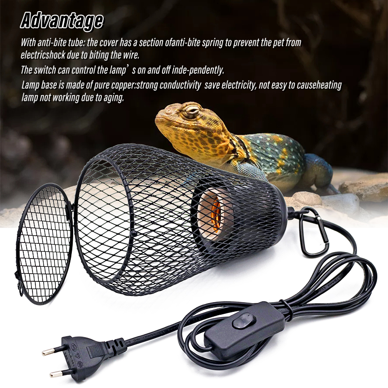 Pet Reptile Heat Lamp Shade In - Ceramic Heat Emitter のレビューと価格