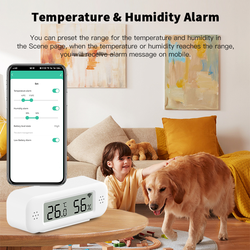 Tuya Zigbee 3.0 Mini Temperatu - Digital Hygrometer Probe のレビューと価格