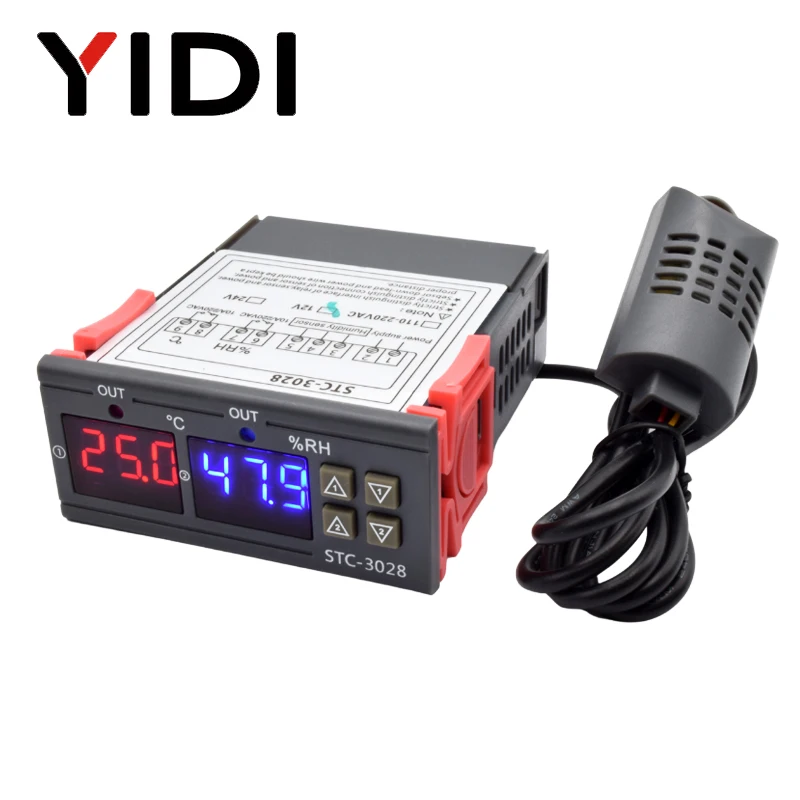 STC-3028 LED Digital Thermosta - Digital Hygrometer Probe のレビューと価格