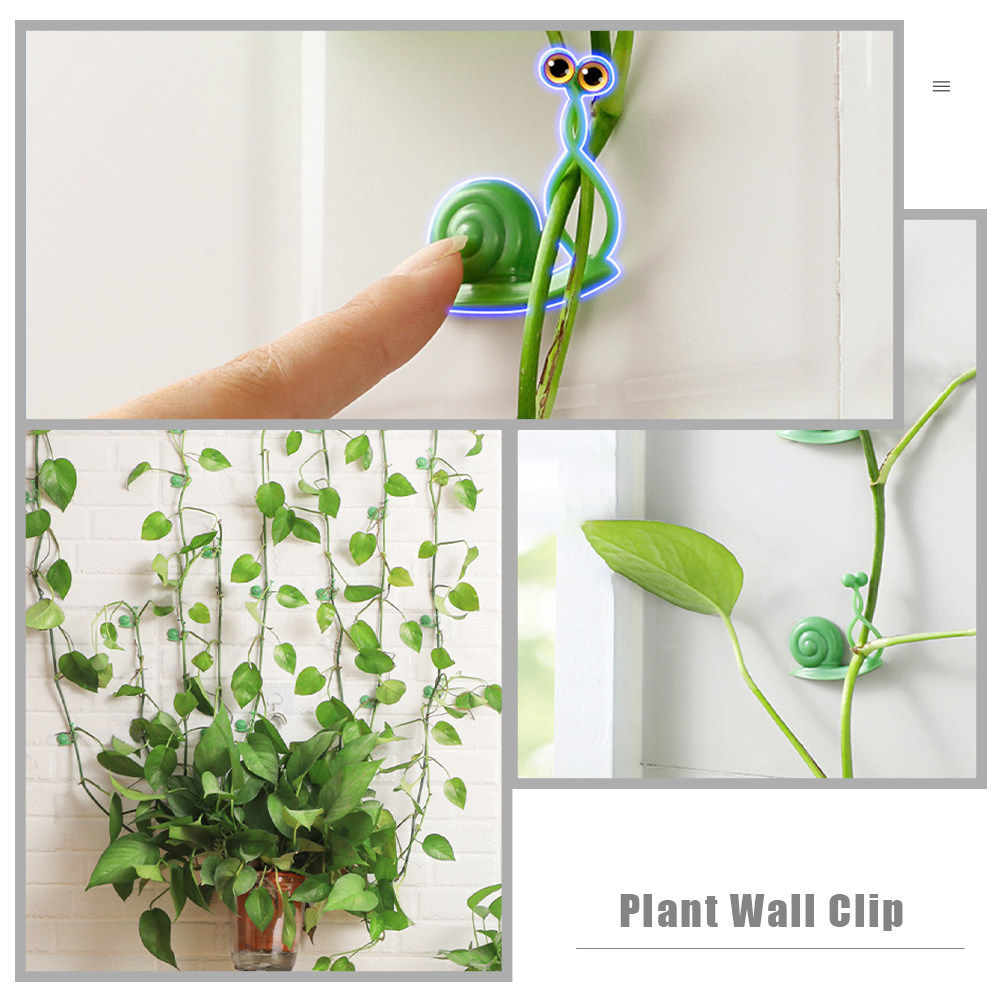 20Pcs Plant Climbing Wall Clip - Vine Climbing Plastic のレビューと価格