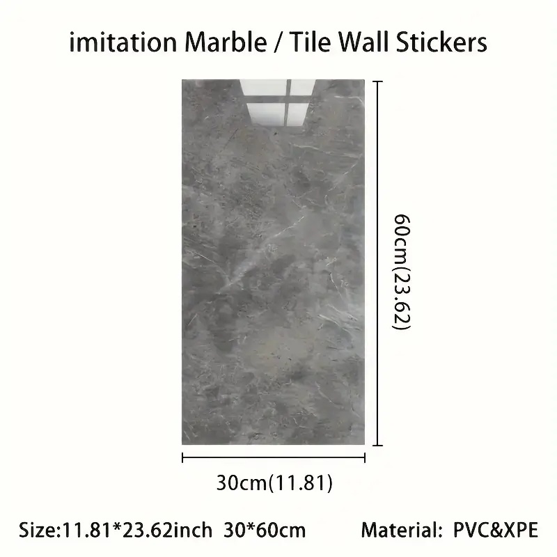 30cm*60cm Imitation Marble Til - Pvc Panel Background のレビューと価格
