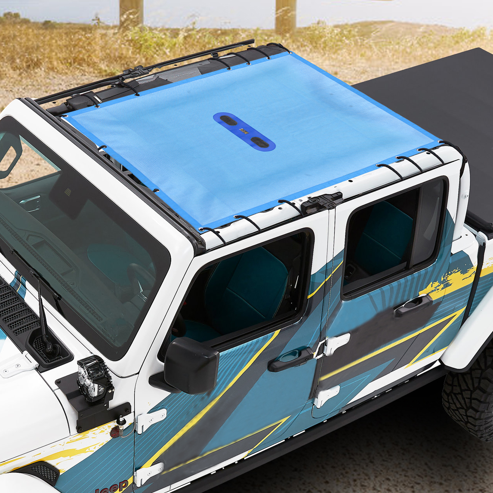 For Jeep Gladiator JT 4 Door A - Screen Top Mesh のレビューと価格