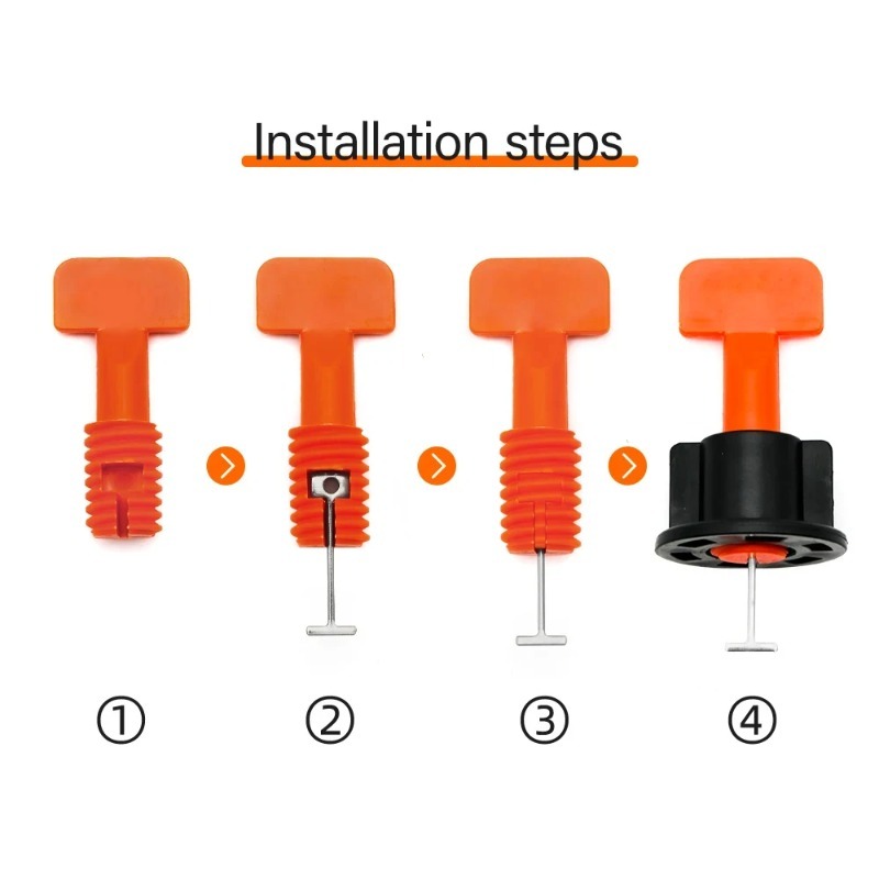 51Pcs Floor Tile Leveling Syst - Ceramic Tile Floor のレビューと価格