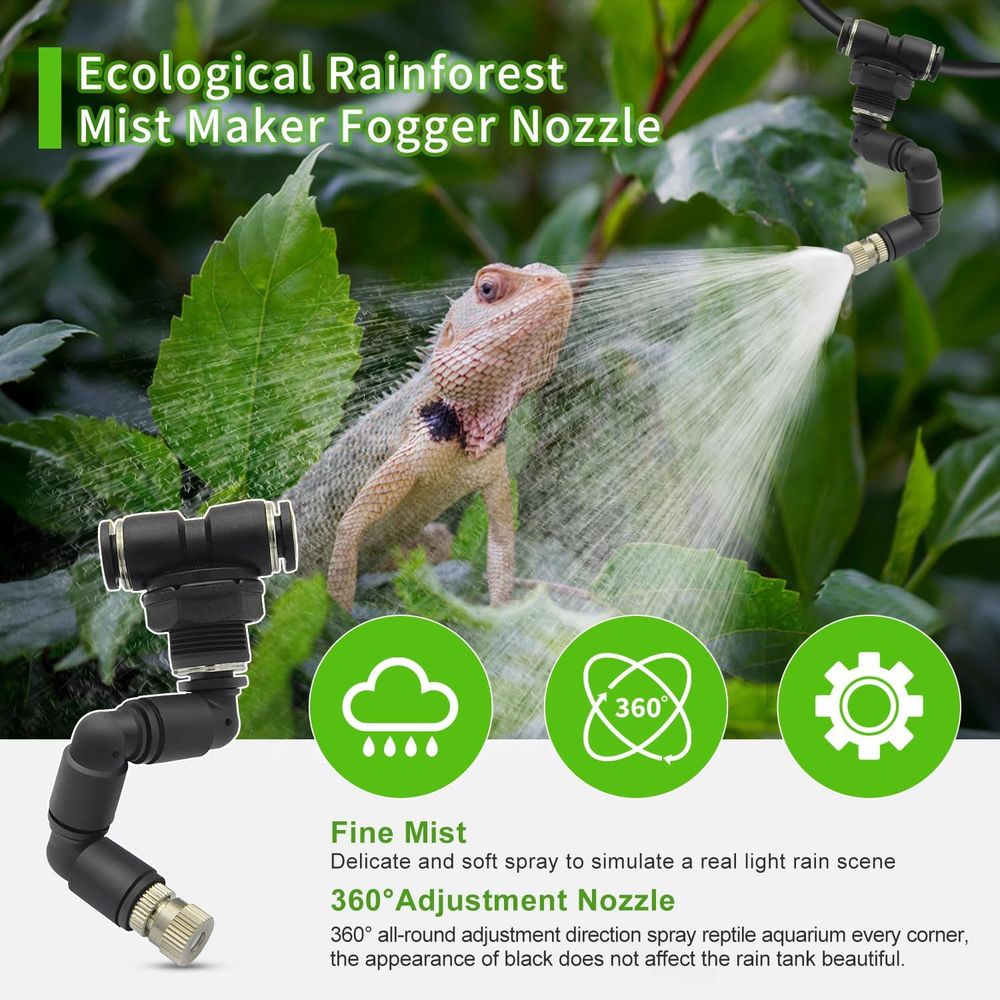 Automated Reptile Misting Syst - Misting Nozzle Reptile のレビューと価格