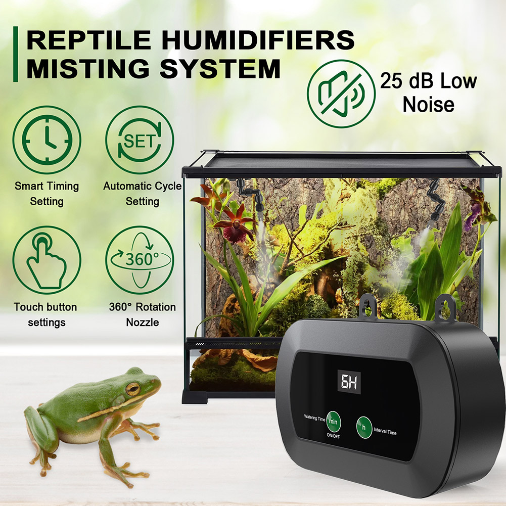 Automatic Reptile Mist Sprinkl - Misting Nozzle Reptile のレビューと価格