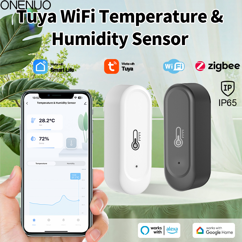 IP65 Zigbee or WiFi Temperatur - Digital Hygrometer Probe のレビューと価格