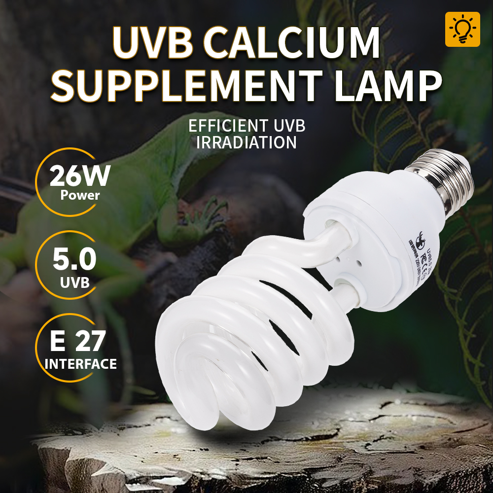 26W Pet Box Lamp Calcium Suppl - Calcium Powder Reptile のレビューと価格