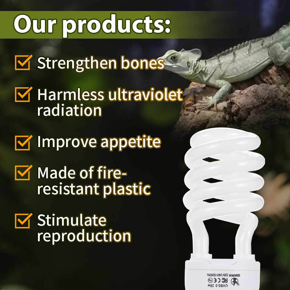 26W Pet Box Lamp Calcium Suppl - Calcium Powder Reptile のレビューと価格