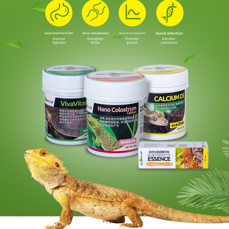 Reptizoo Reptile Calcium Powde - Vitamin D3 Reptile のレビューと価格