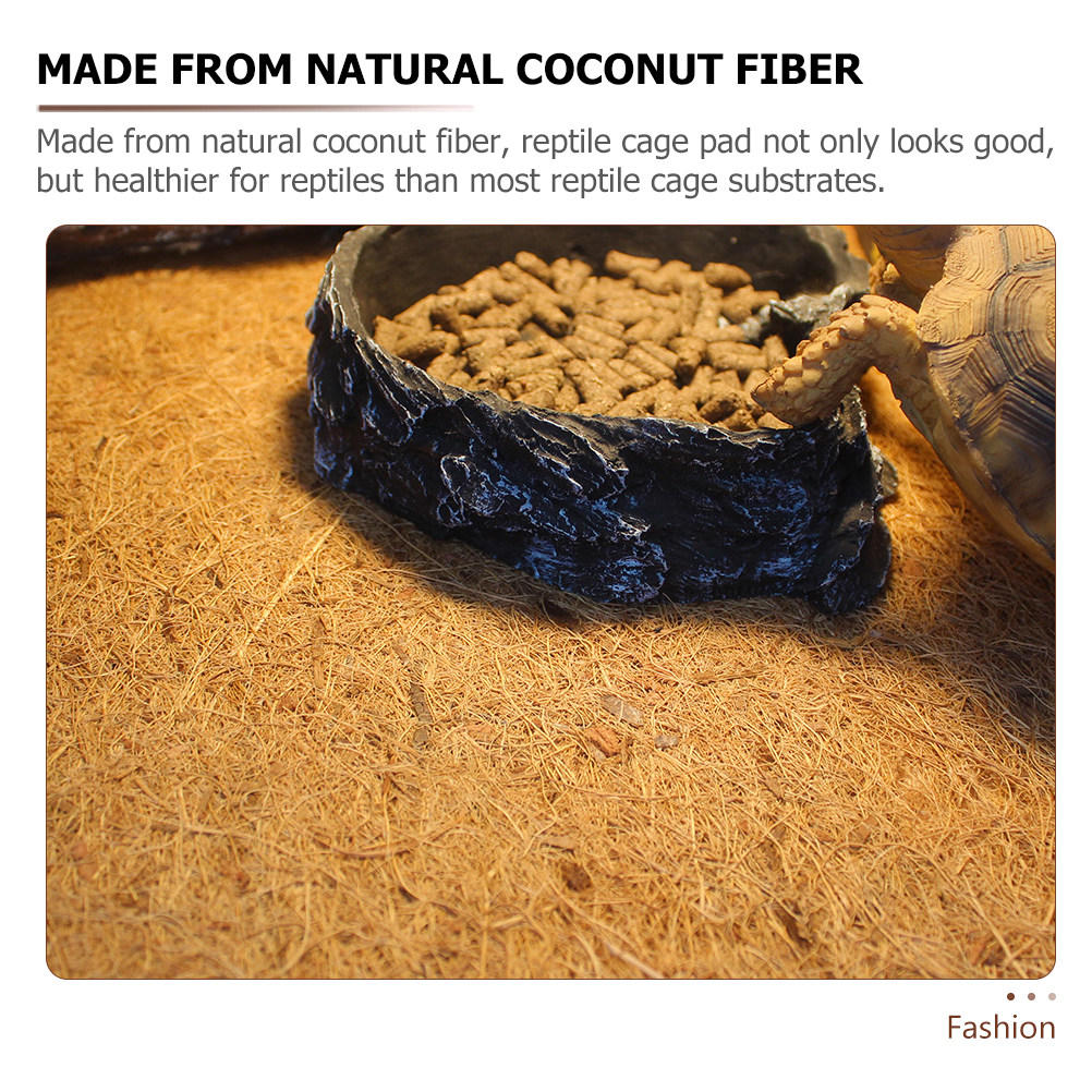 Reptile Carpet Natural Coconut - Substrate Coconut Fiber のレビューと価格