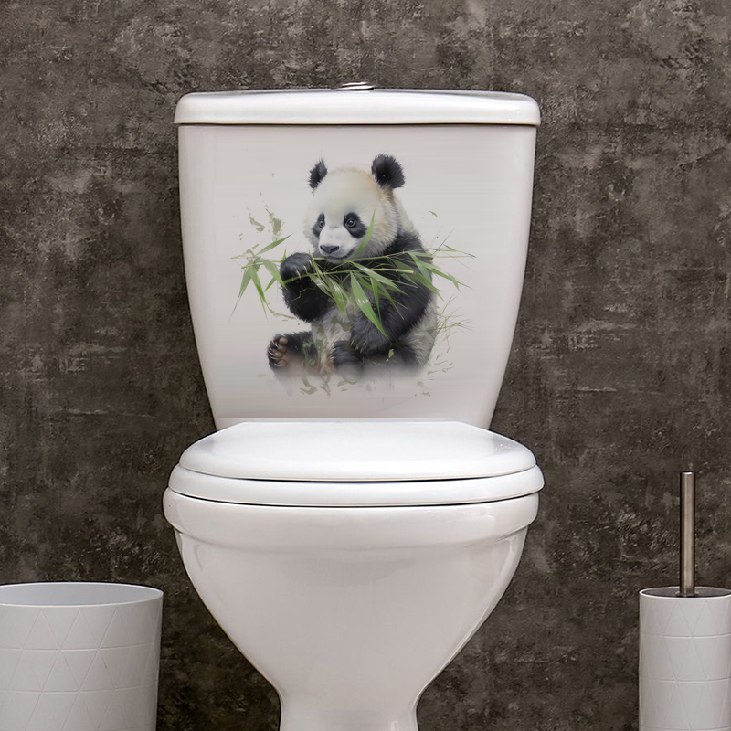 C76# Watercolor panda wall sti - Pvc Panel Background のレビューと価格