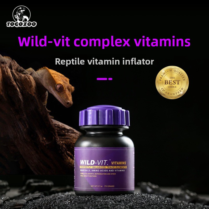 TOGOZOO WILD-VIT Reptile Calci - Calcium Powder Reptile のレビューと価格