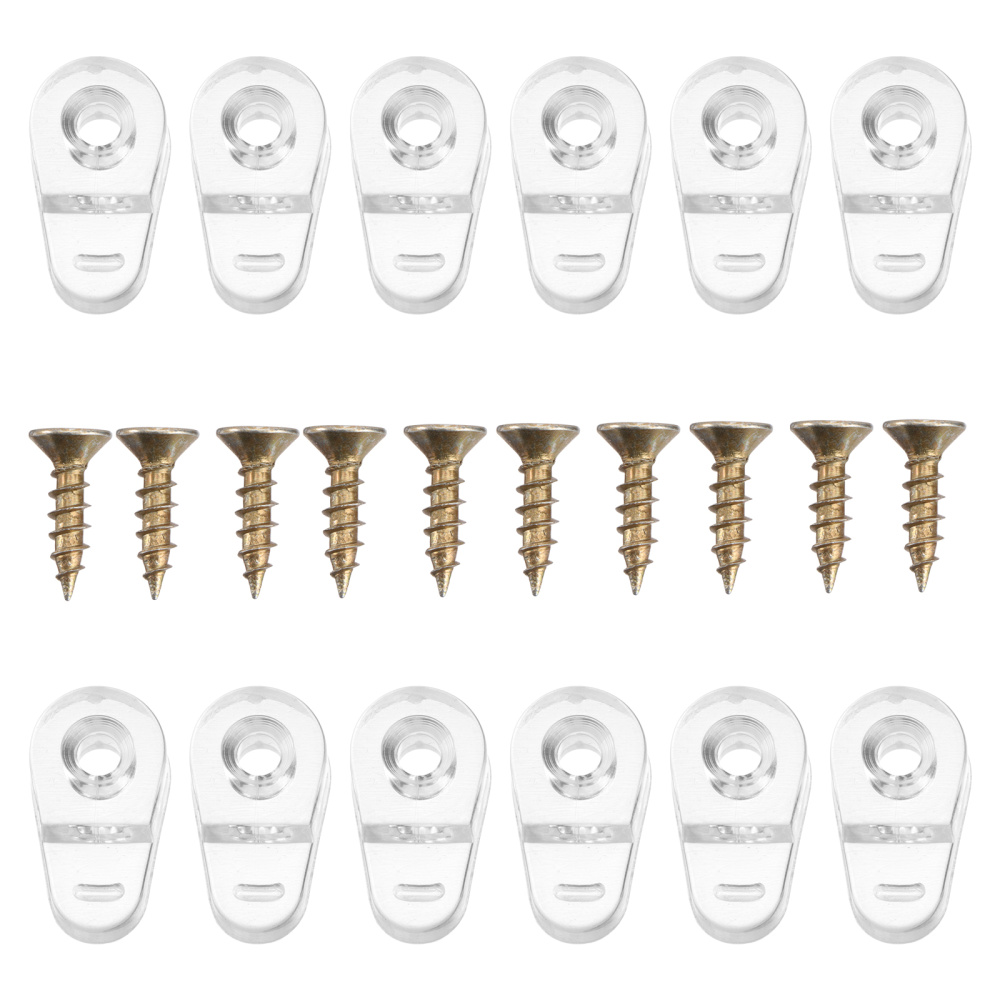20Pcs Glass Door Clips Fixing  - Glass Door Hinge のレビューと価格