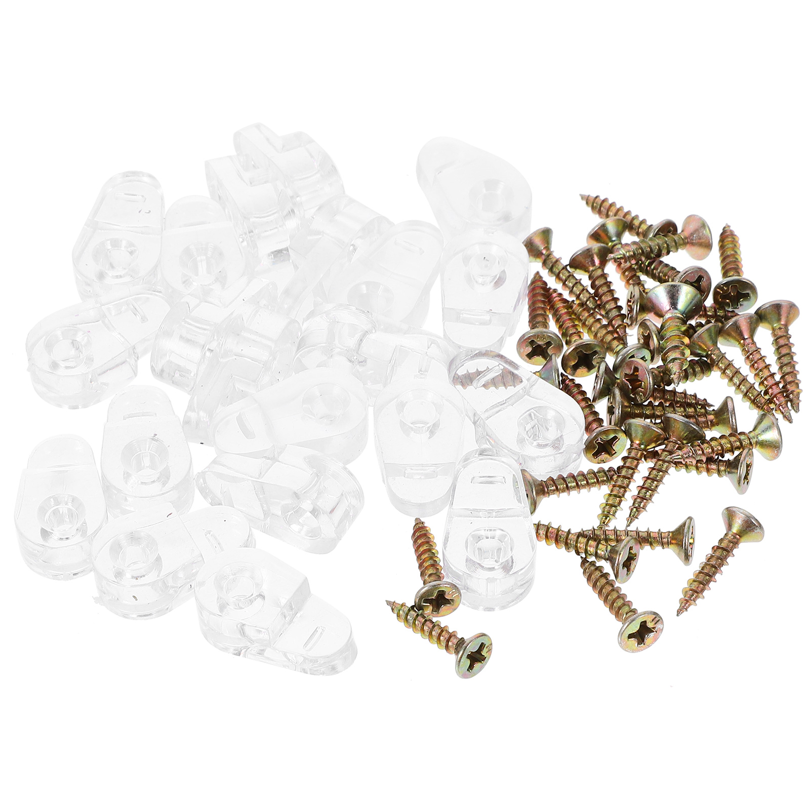 20Pcs Glass Door Clips Fixing  - Glass Door Hinge のレビューと価格