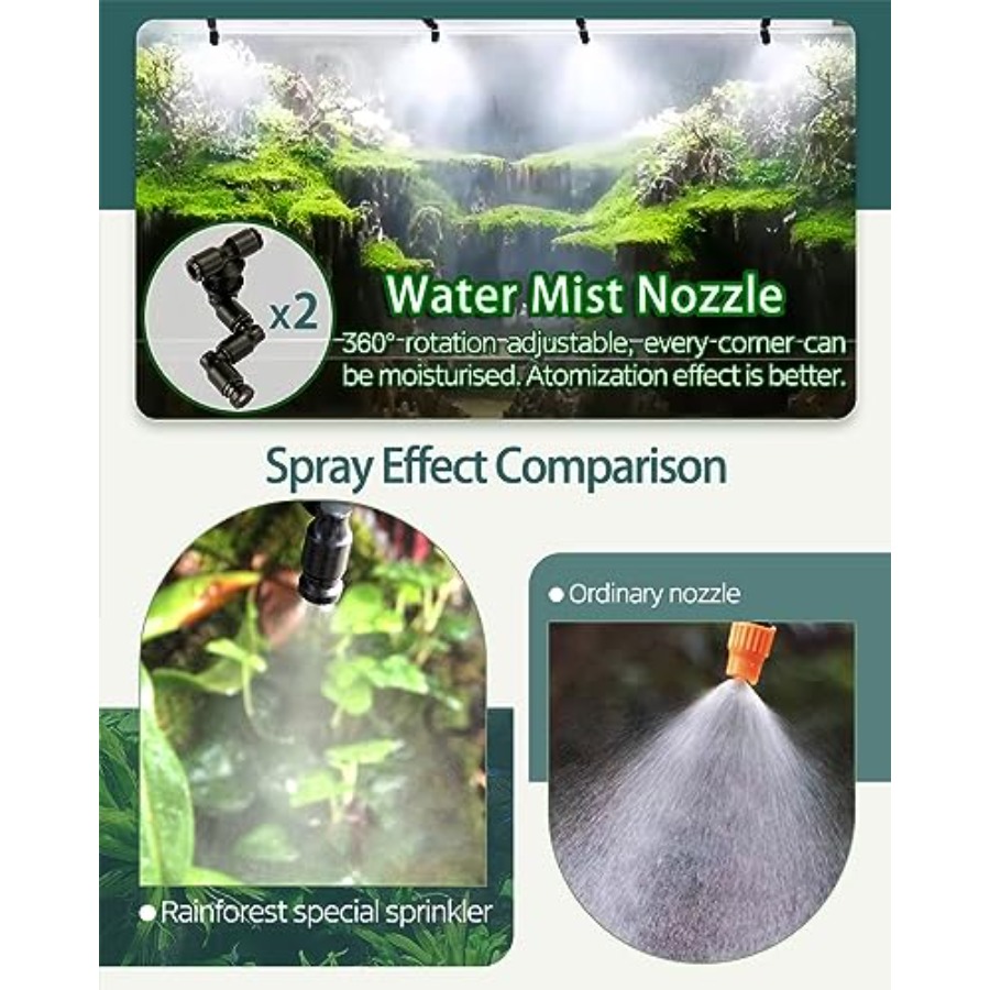 Automatic Reptile Mister Syste - Misting Nozzle Reptile のレビューと価格