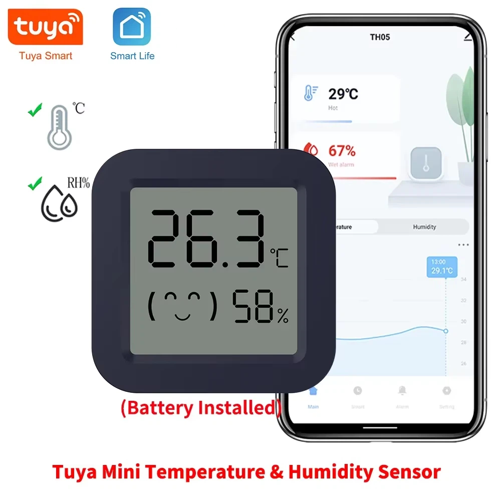 BT Temperature Humidity Sensor - Digital Hygrometer Probe のレビューと価格