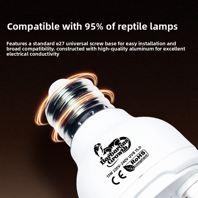Barbarous Growth Reptile UVB 1 - Vitamin D3 Reptile のレビューと価格