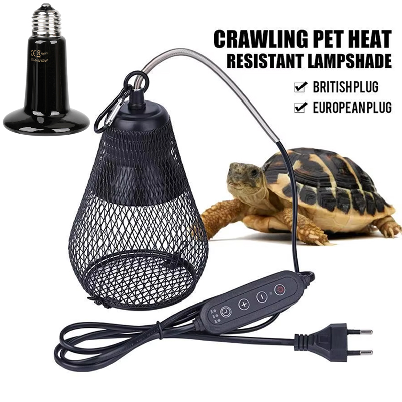 Reptile Heat Lamp Shade Pet He - Ceramic Heat Emitter のレビューと価格