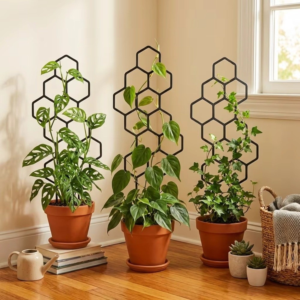 Honeycomb Design Plant Trellis - Vine Climbing Plastic のレビューと価格
