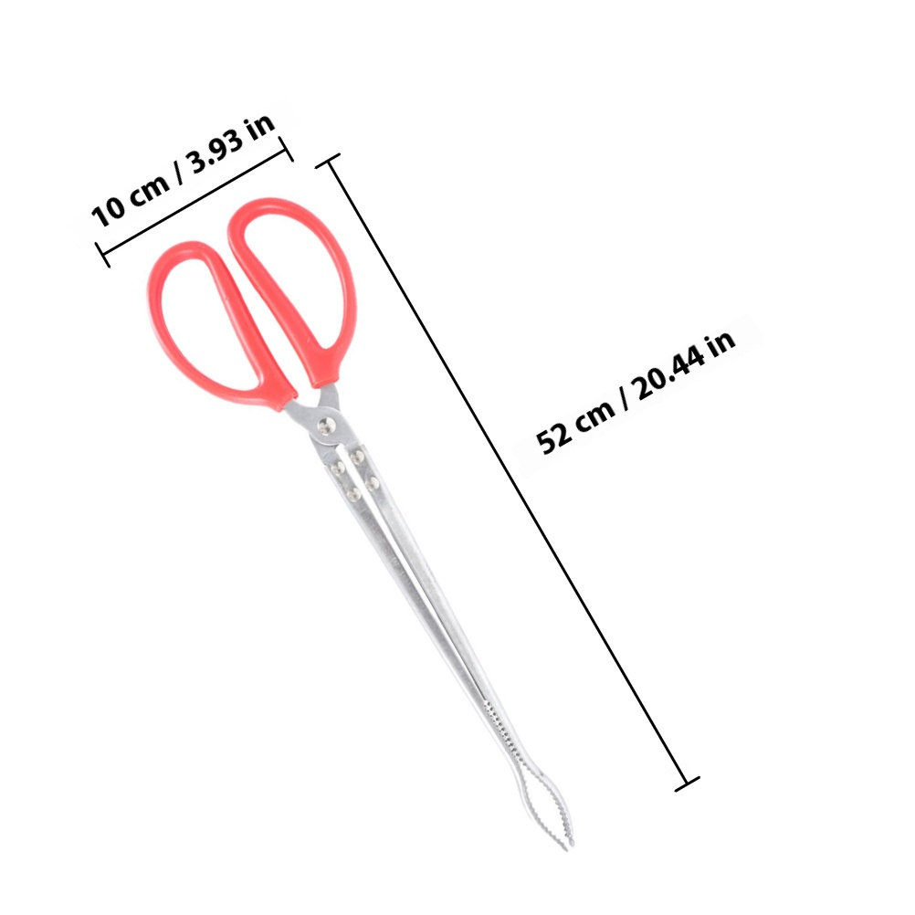 2Pcs Stainless Steel Snake Ton - Feeding Tong Stainless のレビューと価格